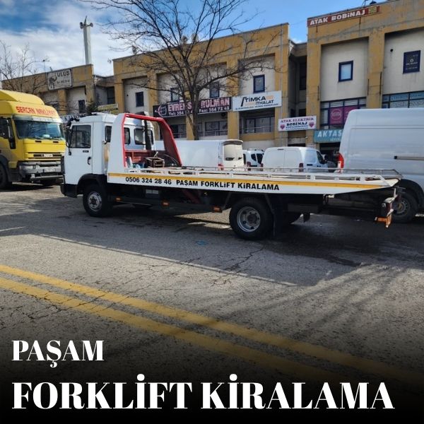 Ankara Ümitköy forklift kiralama firması yük taşıma operasyonu